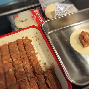 餃子・餃子のタネ・手作り・餃子の皮その3