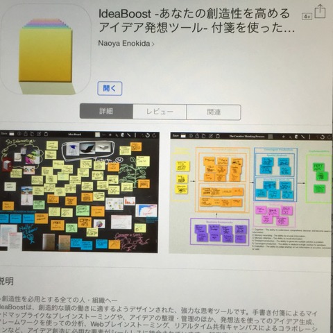 ipadアプリ・アイデア整理整頓