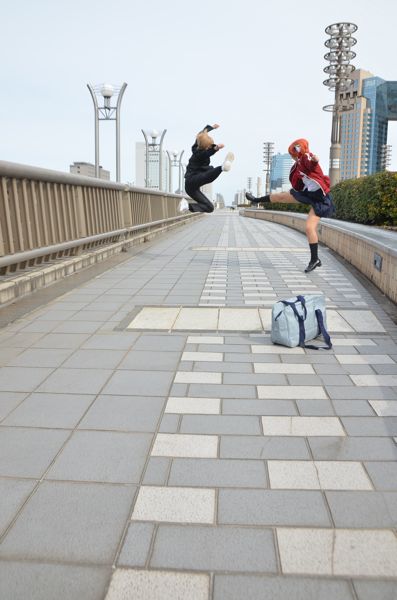 飛んだ!