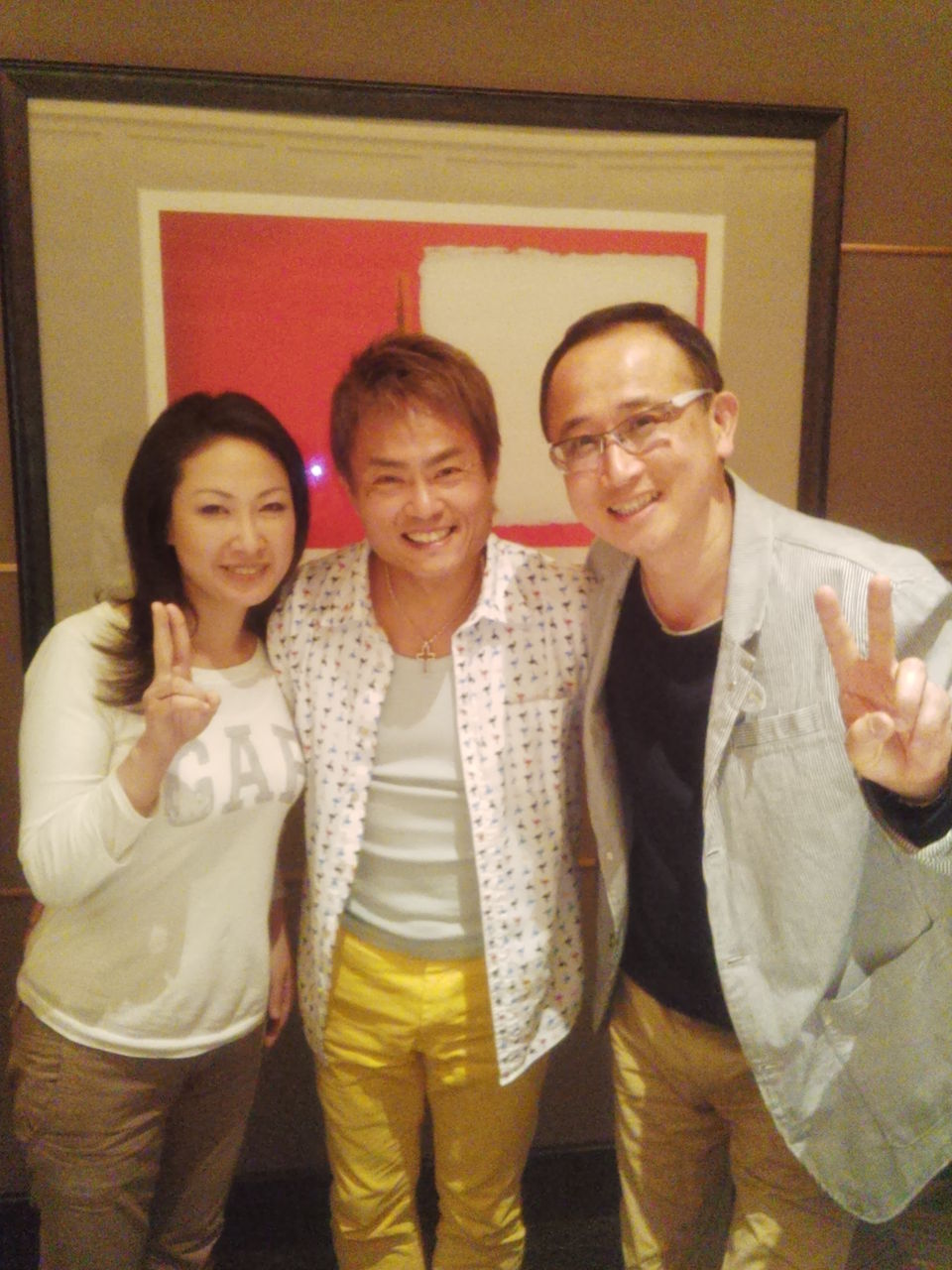 橋本夫妻と婚礼前日