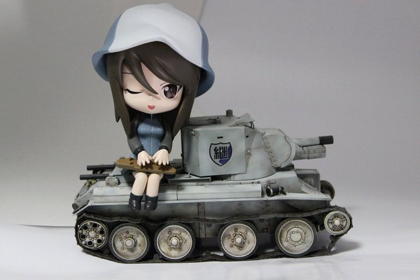 ガルパン 継続高校 ねんどろいど BT-42 ミカ ガールズ&パンツァー