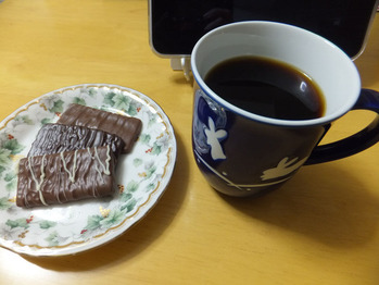 有機コーヒー試飲