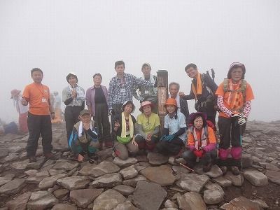 s-s-2班湯ノ丸山山頂