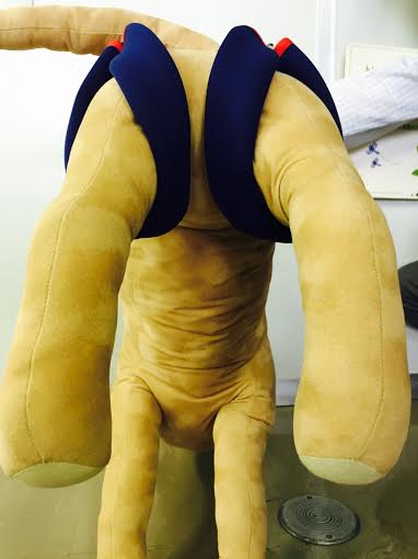 ハーネス トンボから 下部撮影