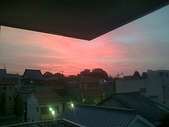 朝焼け