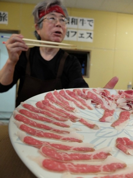 柳川和牛のプチ肉フェスが開催されました。
