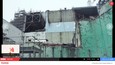 水素爆発した3号機