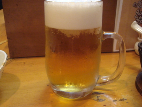 浅野屋 生ビール