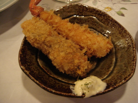 牡蠣・蟹フライ