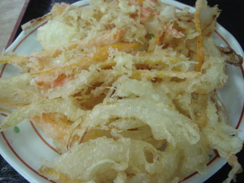 ねぎどん かき揚げ天