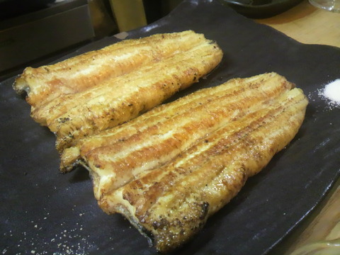 池袋カブト 天然うなぎ白焼き 2種