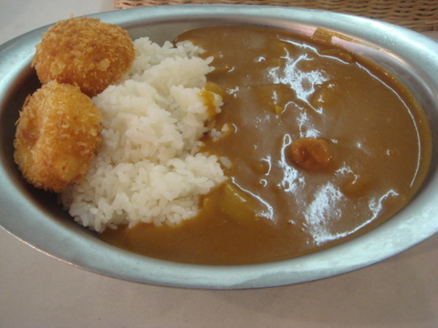 カレーとハヤシの店 カレー カニクリコロ