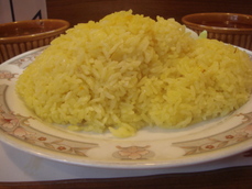 とんがらし サフランライス 大盛
