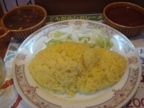 とんがらし キーマ・豚バラのダブル