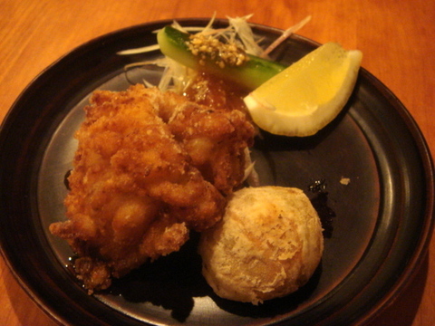 濱いち 河豚から揚げ 栗