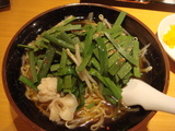 モツにらそば