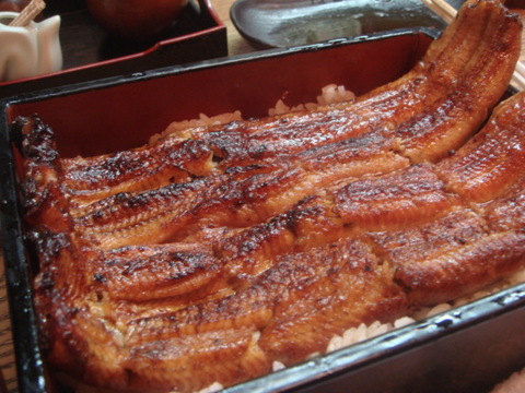 池袋カブト 鰻重アップ