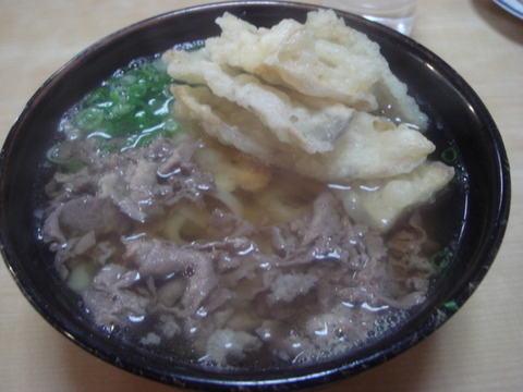 うどん 平 肉ごぼう