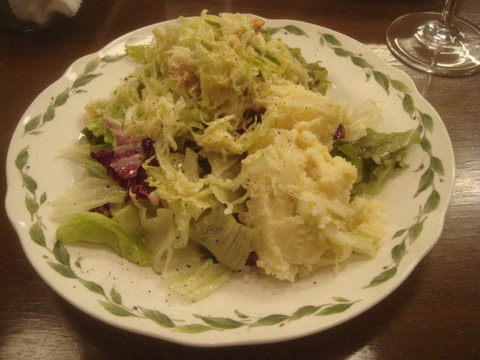 栄庵 ランチサラダ