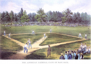 19th Century Baseball - Currier & Ives