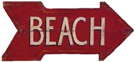 Sign_Beach_RedArrowRight