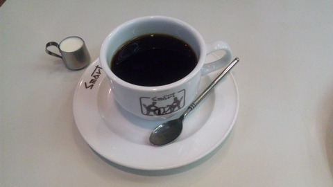 Coffee Smart:②ホットケーキセット900円ホットコーヒー全101230
