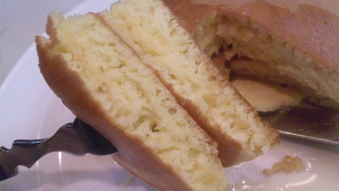 Coffee Smart:④ホットケーキ断面101230