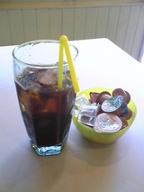 CROSSROAD CAFE:アイスコーヒー300円100516