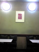 COFFEE HATOYA:店?奥のテーブル席100718