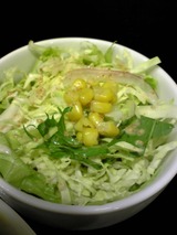 牛丼 壱心家:?サラダセットのサラダ拡大100525