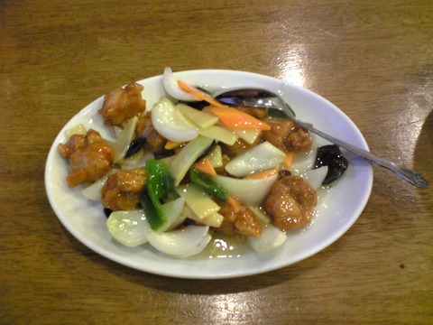広華:?若鳥唐揚げ三色野菜ピリ辛炒め500全100516