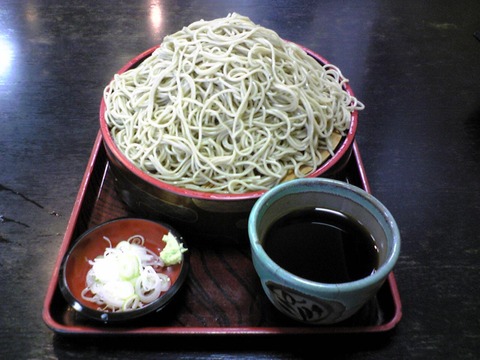 生蕎麦甲州屋:?大もり560円全景100802