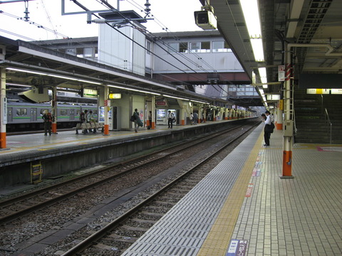 八王子駅ホーム