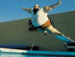 diving