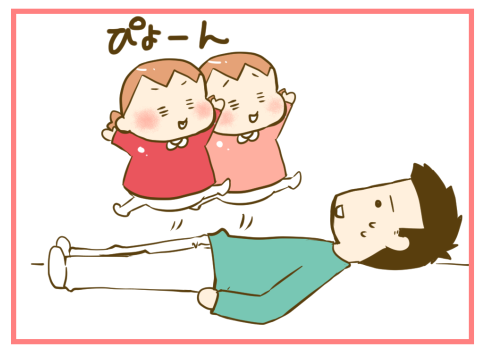 ママがダウン…。そんなピンチ時のパパの行動がイケメンだった!!の画像1