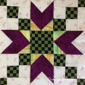 フラワーガーデンのキルト フラワーガーデンのキルト