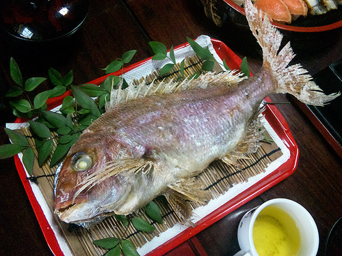 じいちゃんの鯛