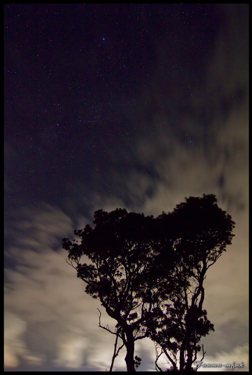 雲と星