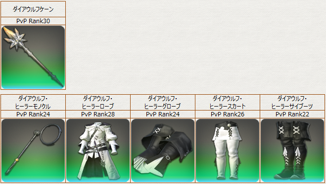 PvP装備_幻白_ダイアウルフ