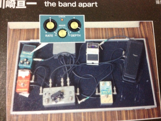 the band apart】川崎亘一使用エフェクター : エフェクターまとめ