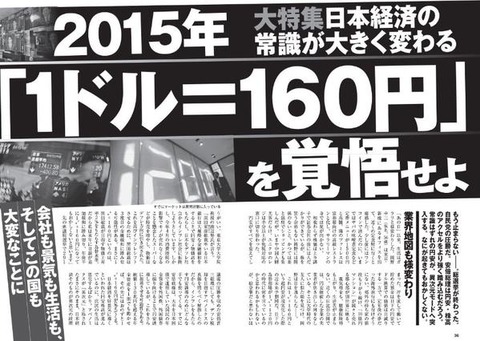 超円安１ドル１６０円台の世界