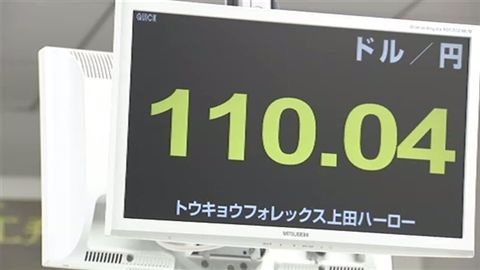 1ドル110円