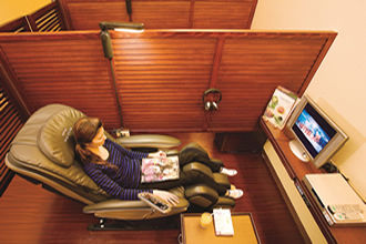 ヴァリックの快活クラブのブース