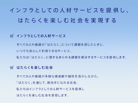 はたらくを楽しむインテリジェンスの試み