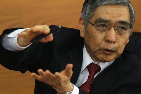 日本銀行が物価見通しを引き下げ