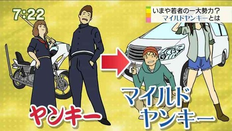 マイルドヤンキー関連株