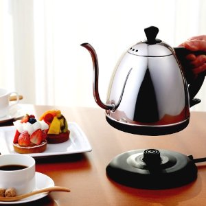 電気ケトルでインスタントコーヒー