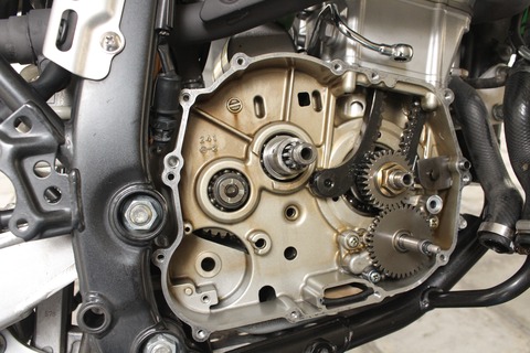 KLX】 カスタム日記3 【キックスターターキット取り付け】その2