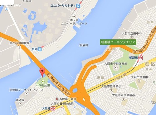 天保山マップ