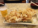 「イカのかき揚げ」